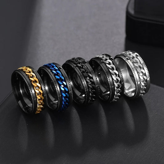 Stainless Steel Rotatable Ring High Quality Spinner Chain Rotable Rings